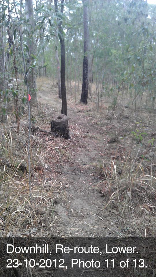 Downhill, Re-route - Lower. 28-10-2012, 11 of 13.jpg